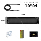 LED Matrix Panel – Programovateľný LED panel pre autá, kamióny a výklady s Bluetooth ovládaním