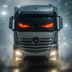 LED MATRIX Panel pre nákladné vozidlo / kamión / traktor - 2ks 12x60 cm