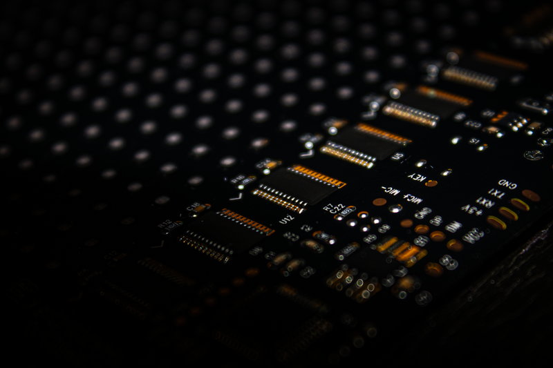 LED MATRIX panel na MOTORKU / IZBU / OKNO - MINI panel - 7 x 17 cm